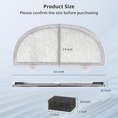 ITSCUTE ensemble-eponges-filtrantes 3-fontaine-chat; remplacement pratique