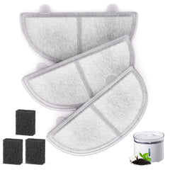 ITSCUTE filtre-eponge triple-couche pour fontaine chat; flux d'eau plus clair