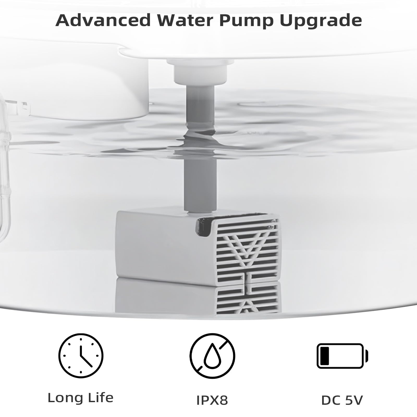 Pompe ITSCUTE JY-830, nettoyage facile pour une hygiène durable.
