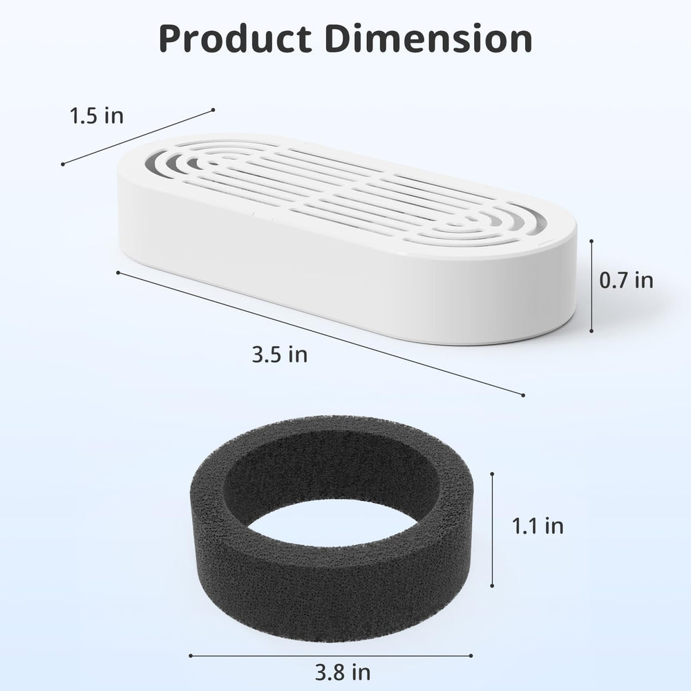 ITSCUTE pré-filtre éponge haute densité pour pompe, capture particules fines.