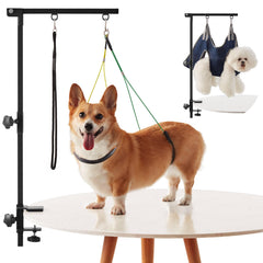 IVEKEN bras toilettage chien 35po – réglable pour un confort optimal.