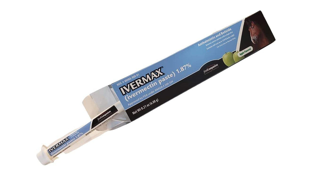Ivermax paste, cheval-utilisation: utilisation sécurisée lors du traitement équin.