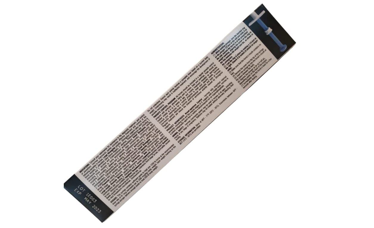 Ivermax paste, information-produits: solution pratique pour le soin des chevaux.