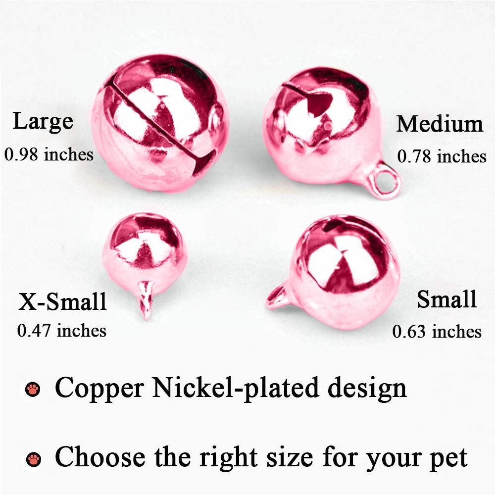 IVIA PET: attache collier rose, fixation facile sur divers colliers.