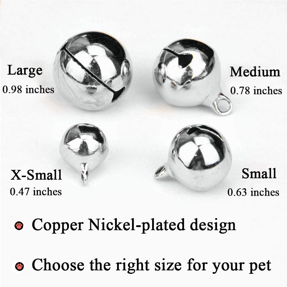 IVIA PET clip inox pour chien, attache durable sur le collier