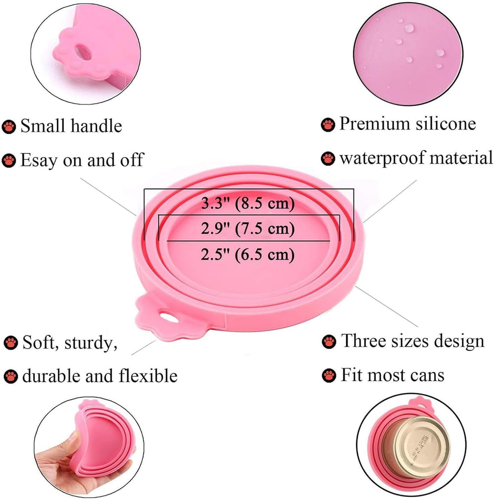 Couvercles silicone IVIA PET durables, lavables au lave-vaisselle et respectueux de l’environnement.