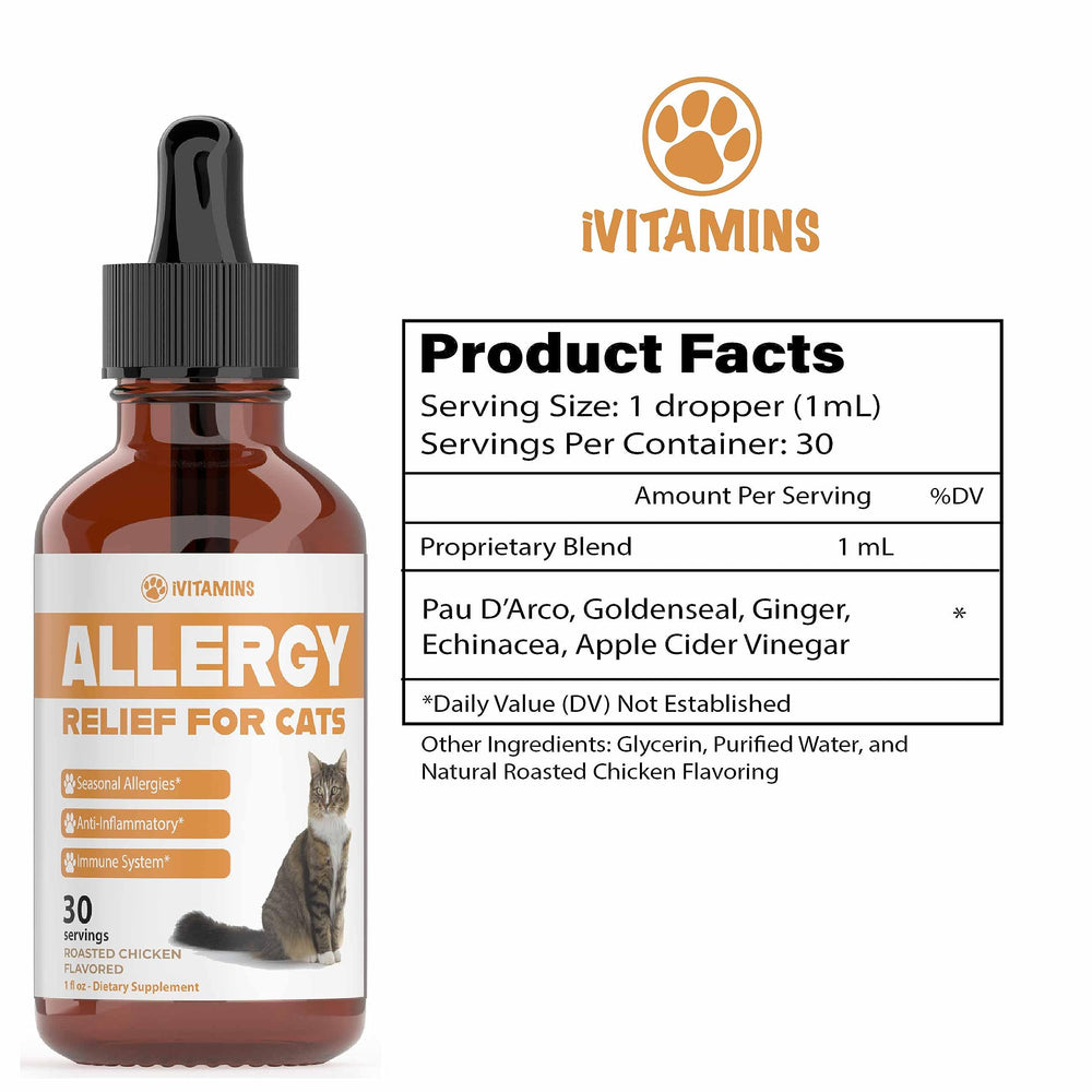 iVitamins gouttes poulet chat – dosage pratique pour usage quotidien.