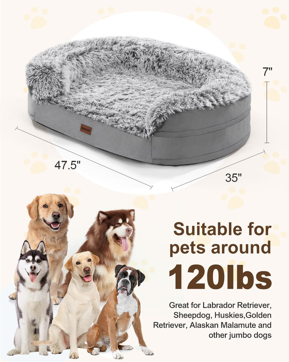 Matériaux durables et nettoyage simple pour un lit durable.