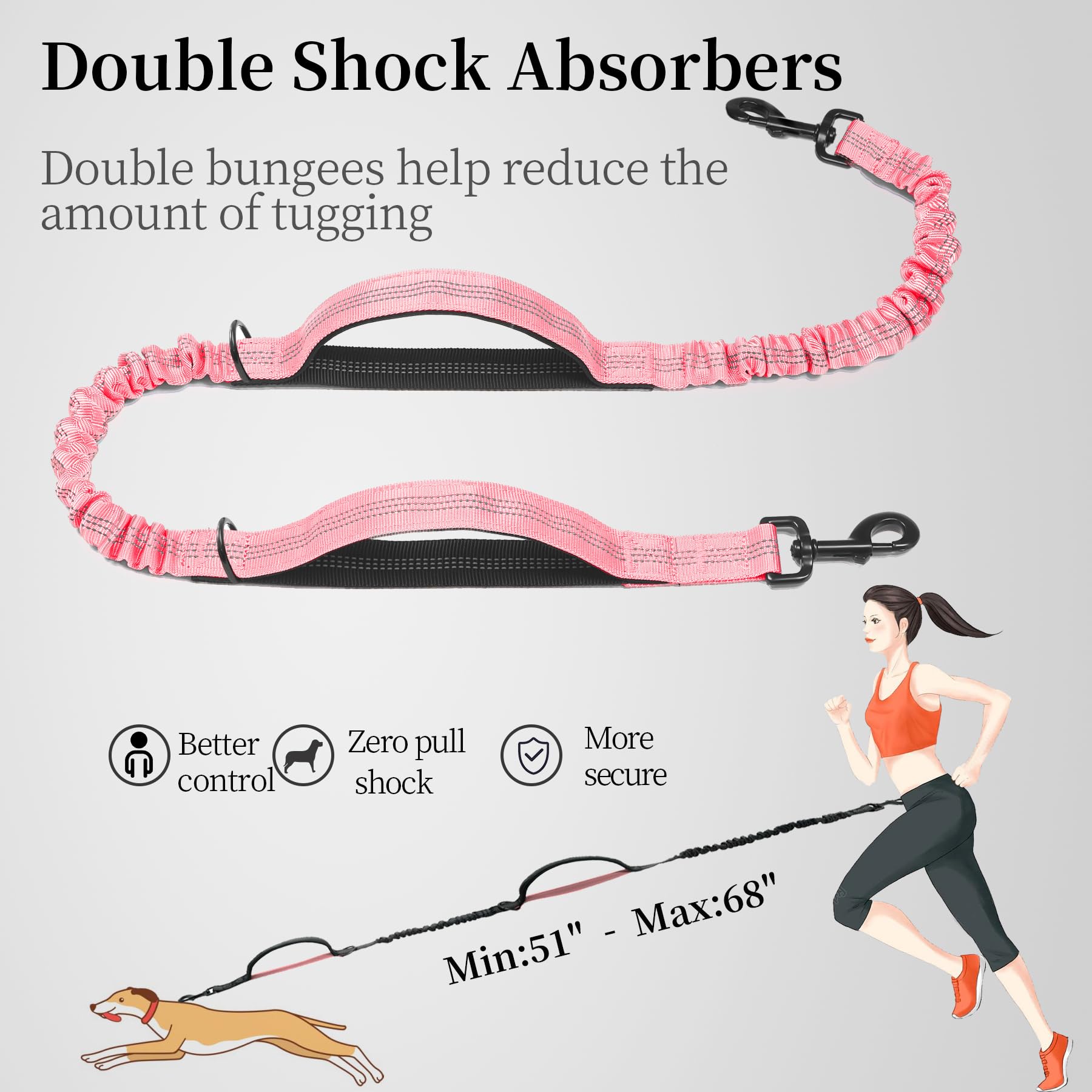 Ceinture-taille iYoShop pour garder les mains libres pendant la marche.