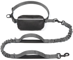 Laisse iYoShop avec poche zippée amovible pour activités quotidiennes.