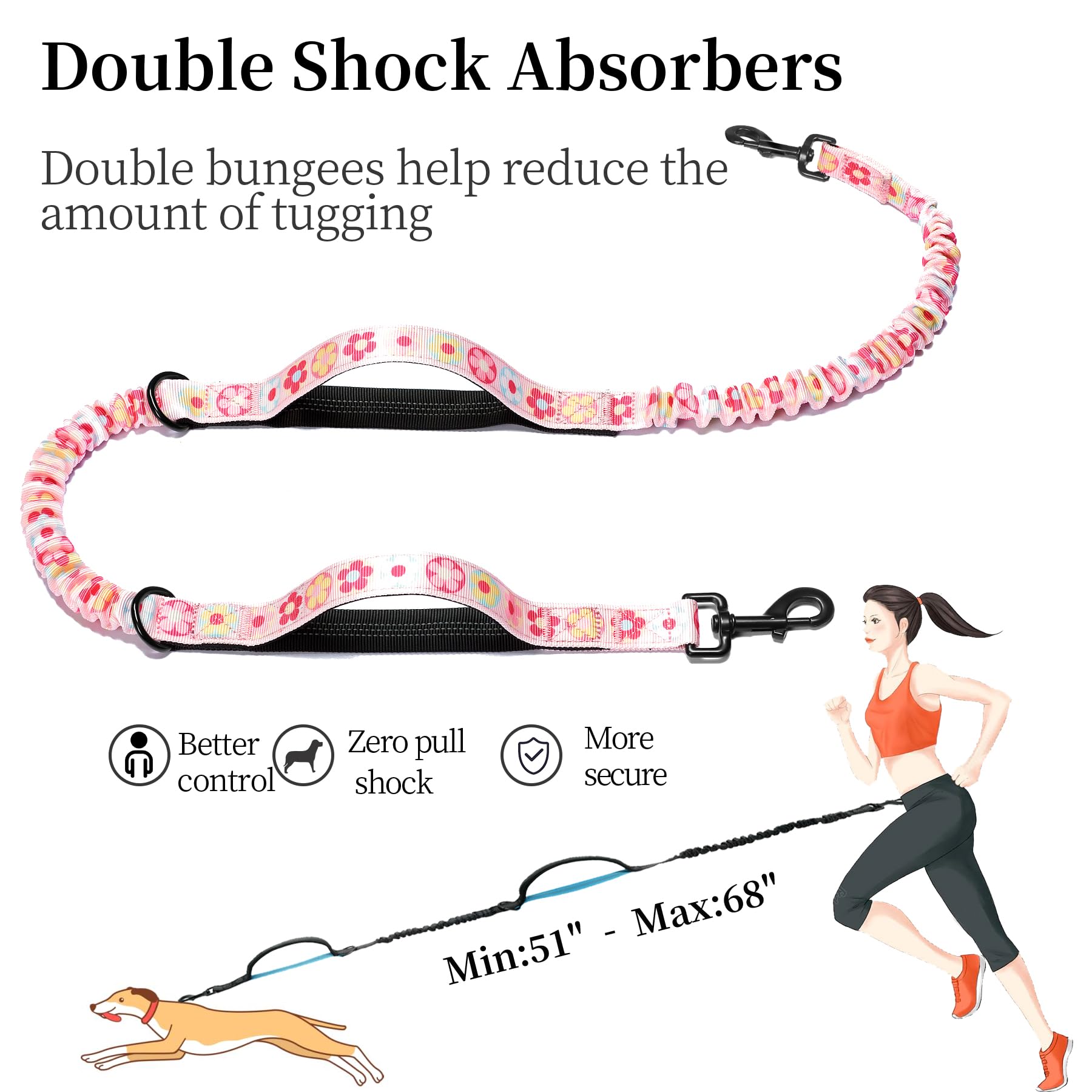 iYoShop ceinture-taille-ajustable: port mains libres et confort tout au long de l'activité.
