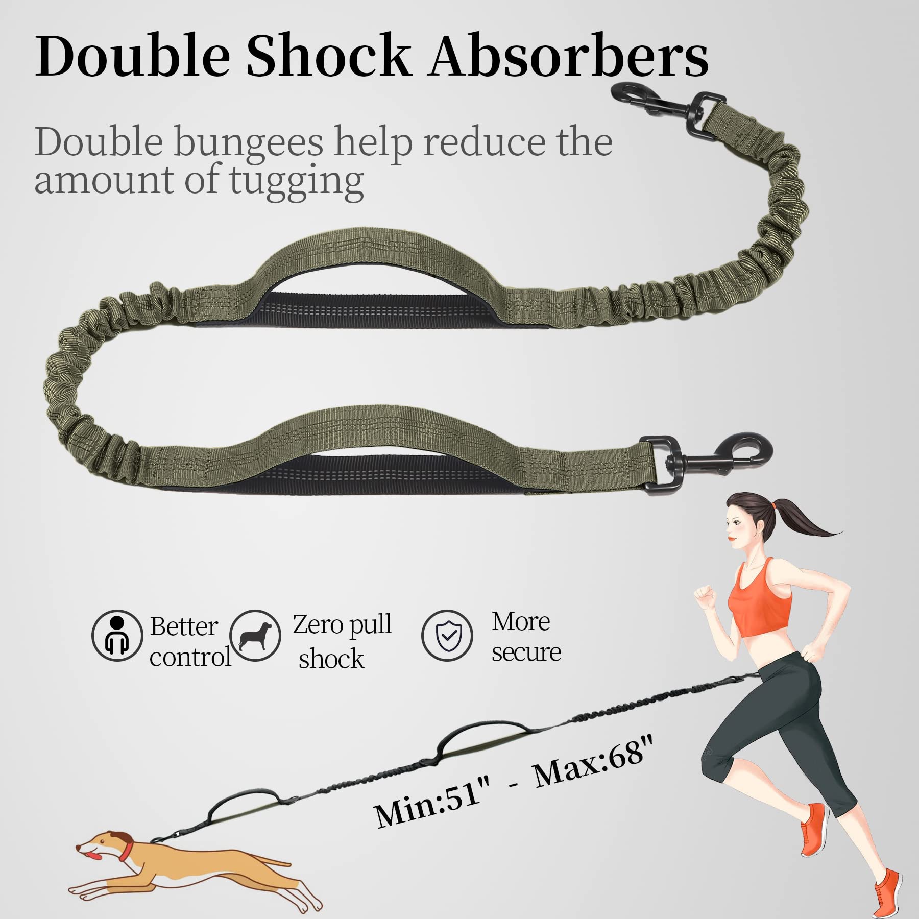iYoShop Clip robuste et anneau en D pour accessoires d’entraînement.