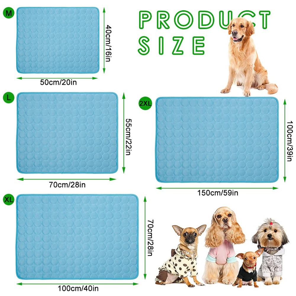 Jaaytct Tapis Refroidissant portable et pliable, idéal en voyage.