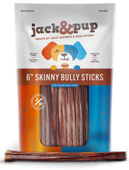 Jack&Pup bâtonnets mince pour petit chien, emballage 30 pièces, option pratique et discrète.
