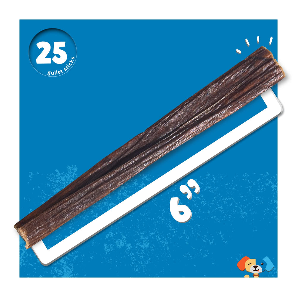 Jack&Pup 6 pouces, texture robuste pour une mastication longue.