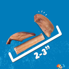 Tailles petites adaptées aux chiots et chiens de petite taille.