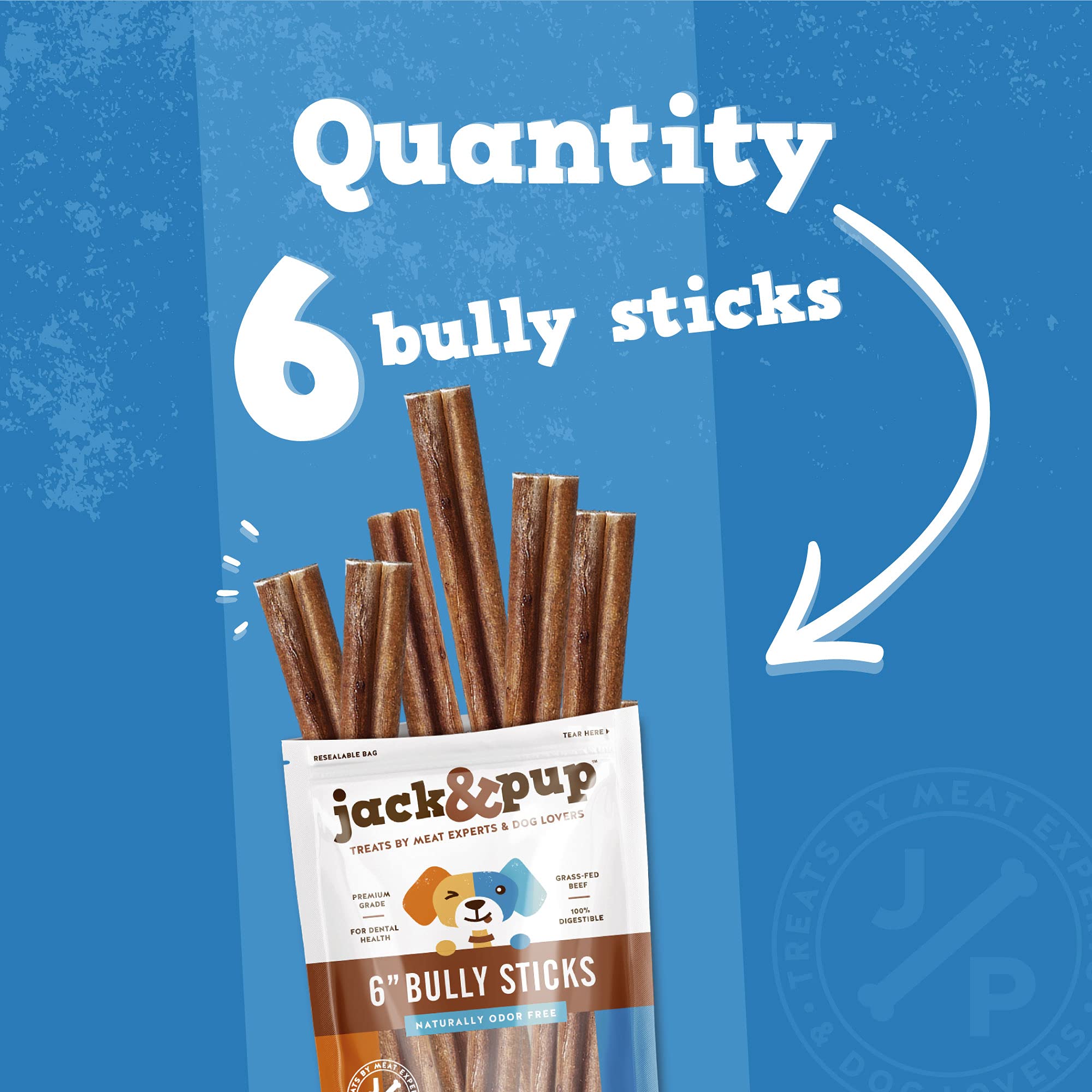 Qualité humaine USDA Jack&Pup garantissant sécurité et traçabilité.