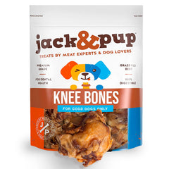 Jack&Pup os-boeuf-genou longue durée: friandise durable pour chiens mordeurs
