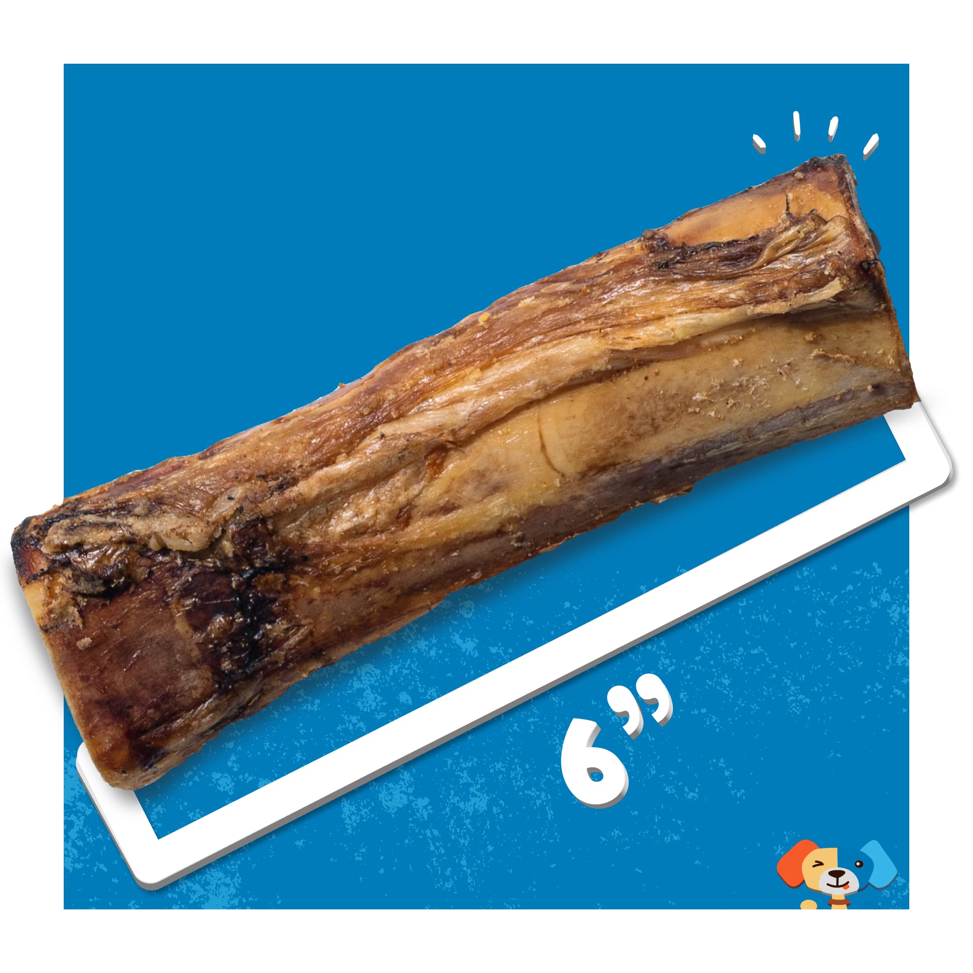 Jack&Pup os boeuf naturel fumé, saveur fumee pour chien.