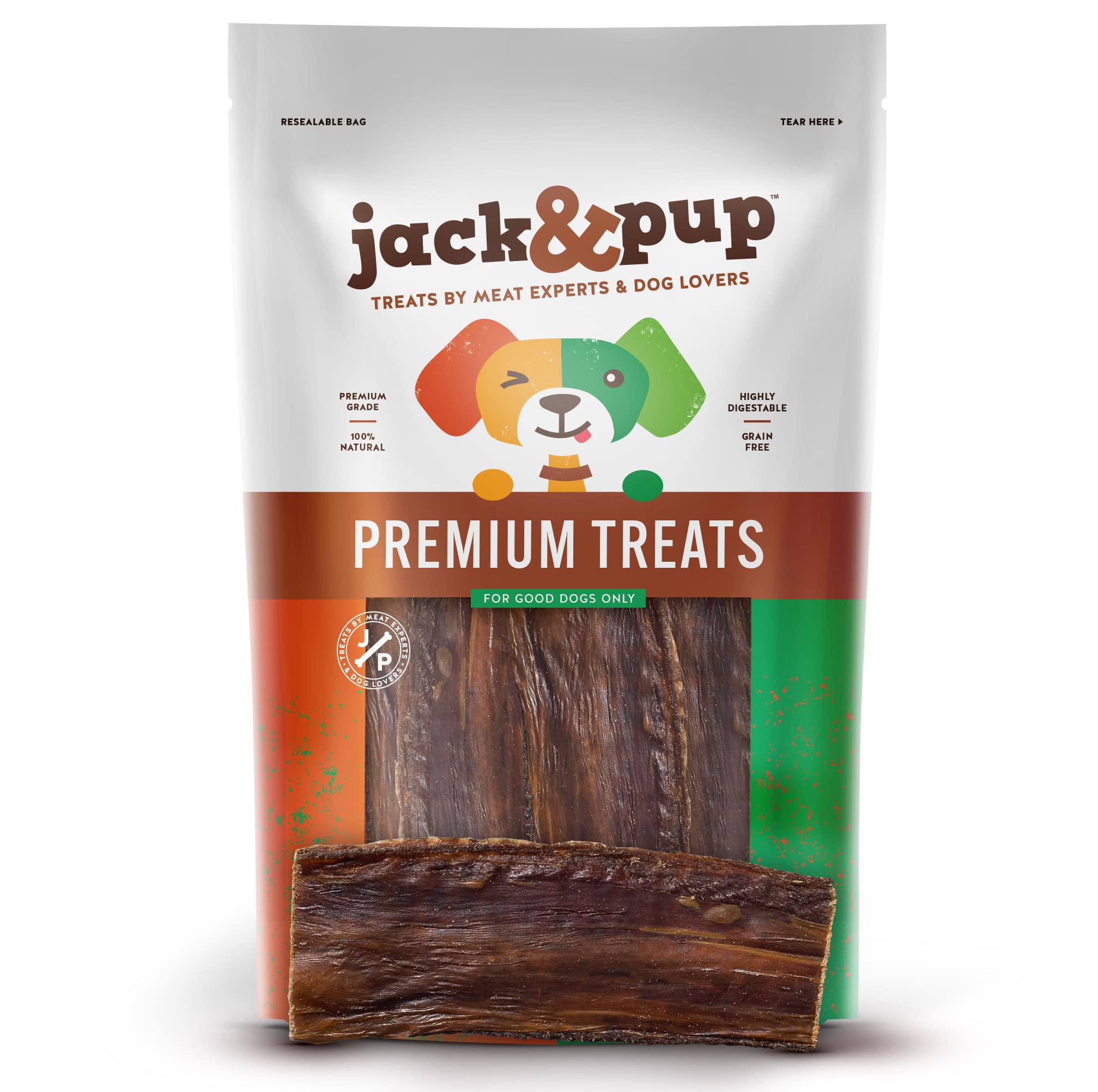 Usage quotidien Jack&Pup, récompense pratique et savoureuse pour chiens.