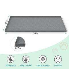 Tapis Jacooxi antiderapant évite les dérapages du chat