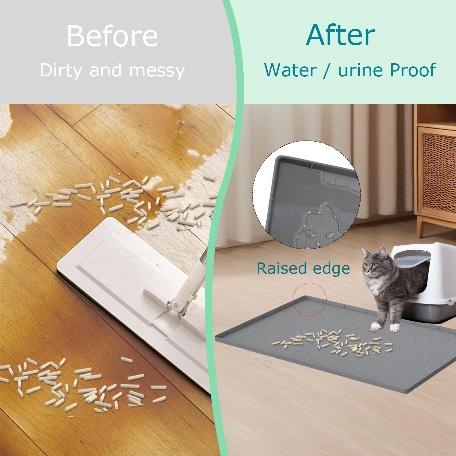 Tapis Jacooxi polyvalent idéal comme tapis d alimentation ou bac à plantes