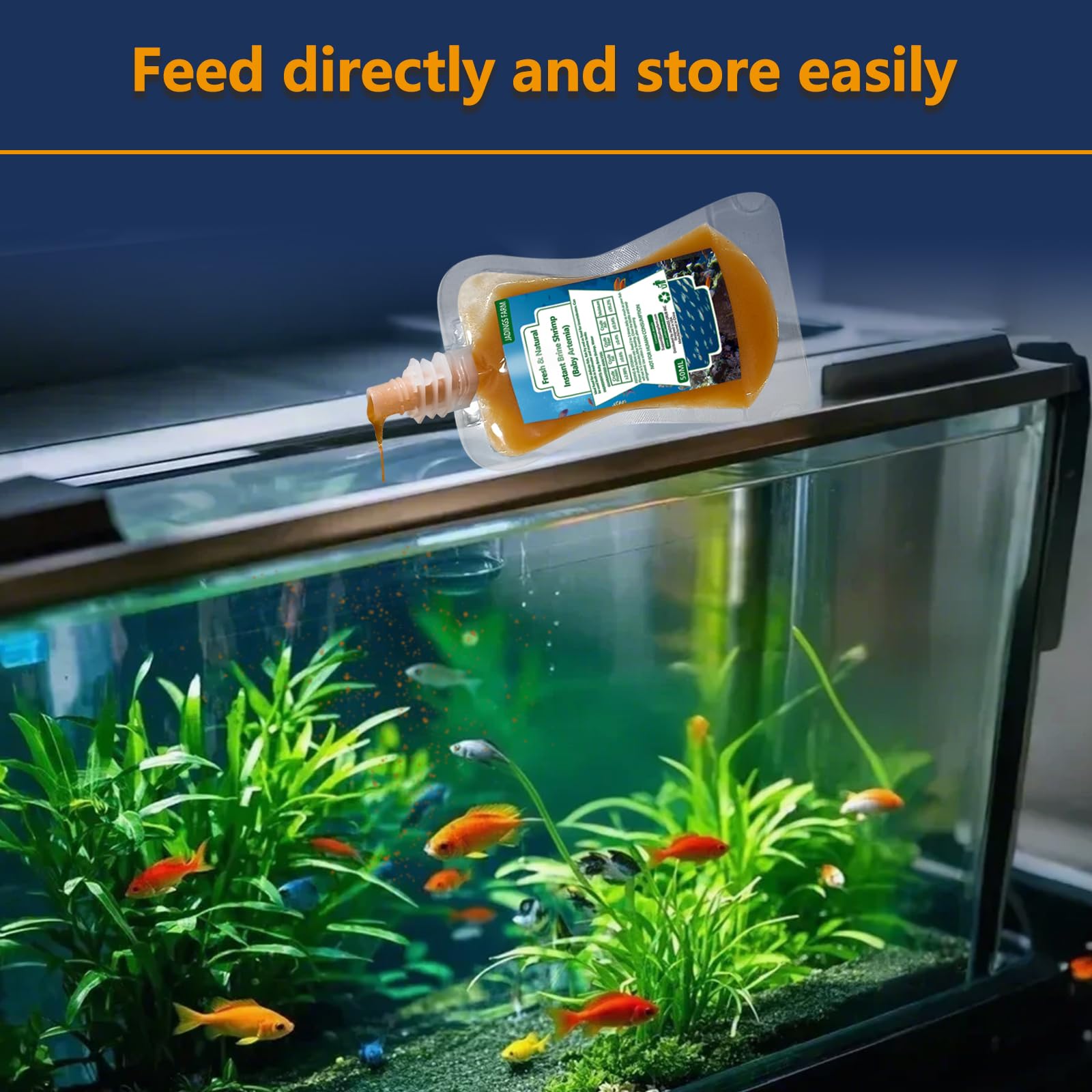 JADINGSFARM alimentation-coraux-et-creatures-reef-50ml, utile pour les écosystèmes récifaux.