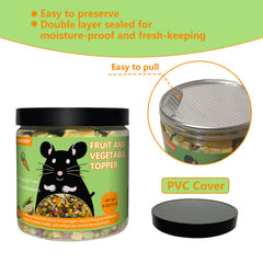 JADINGSFARM Enrichissement quotidien hamsters-gerbilles-chinchillas, stimule comportement naturel.