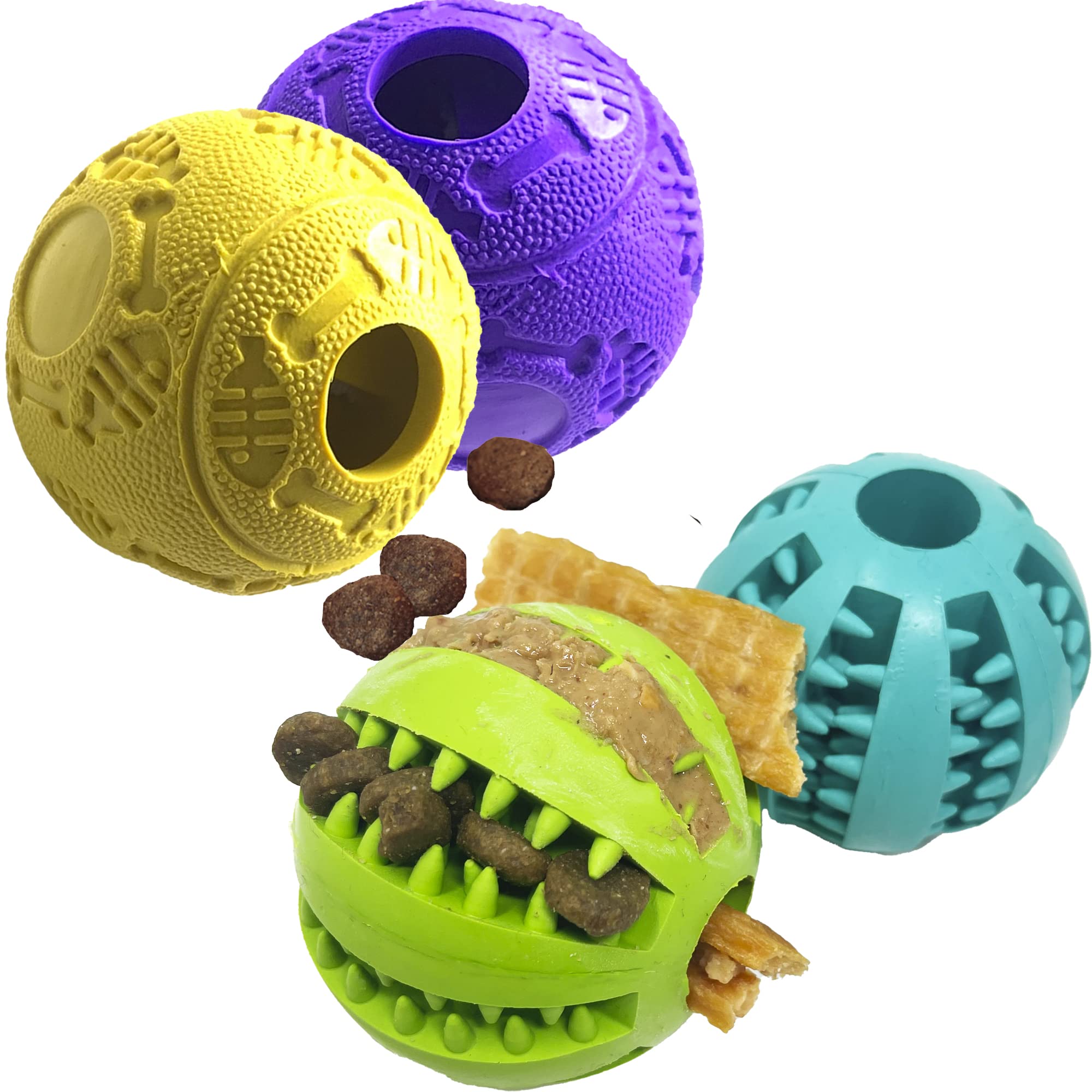 Jalousie balle-puzzle-roulante-gourmandises favorise la recherche de friandises
