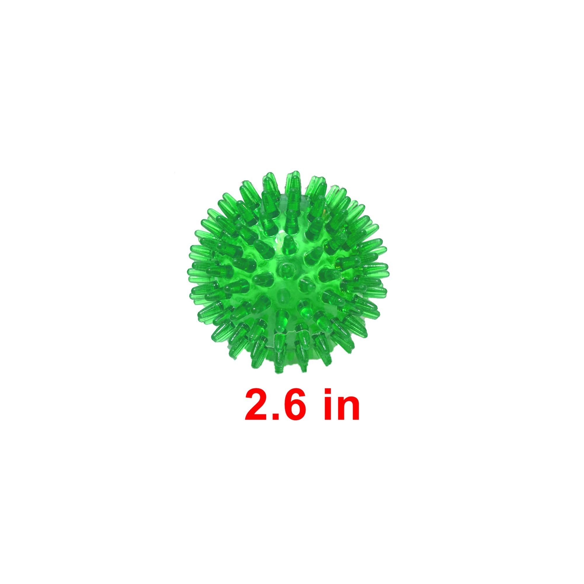 Jalousie boule épineuse verte – idéale pour l'amusement et les séances de lancer.