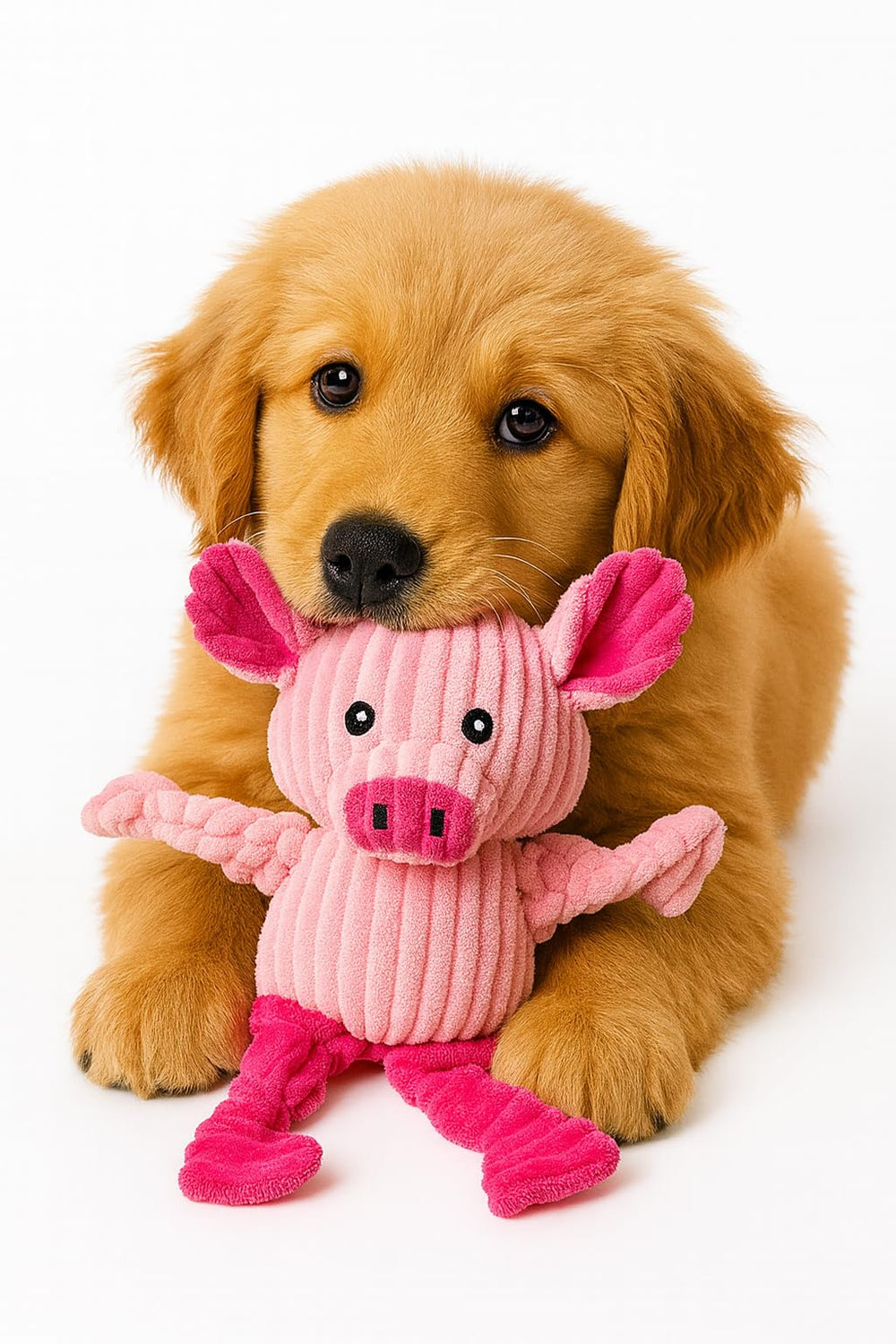 Jalousie doudou-sifflet éducatif pour chiens curieux et joueurs.