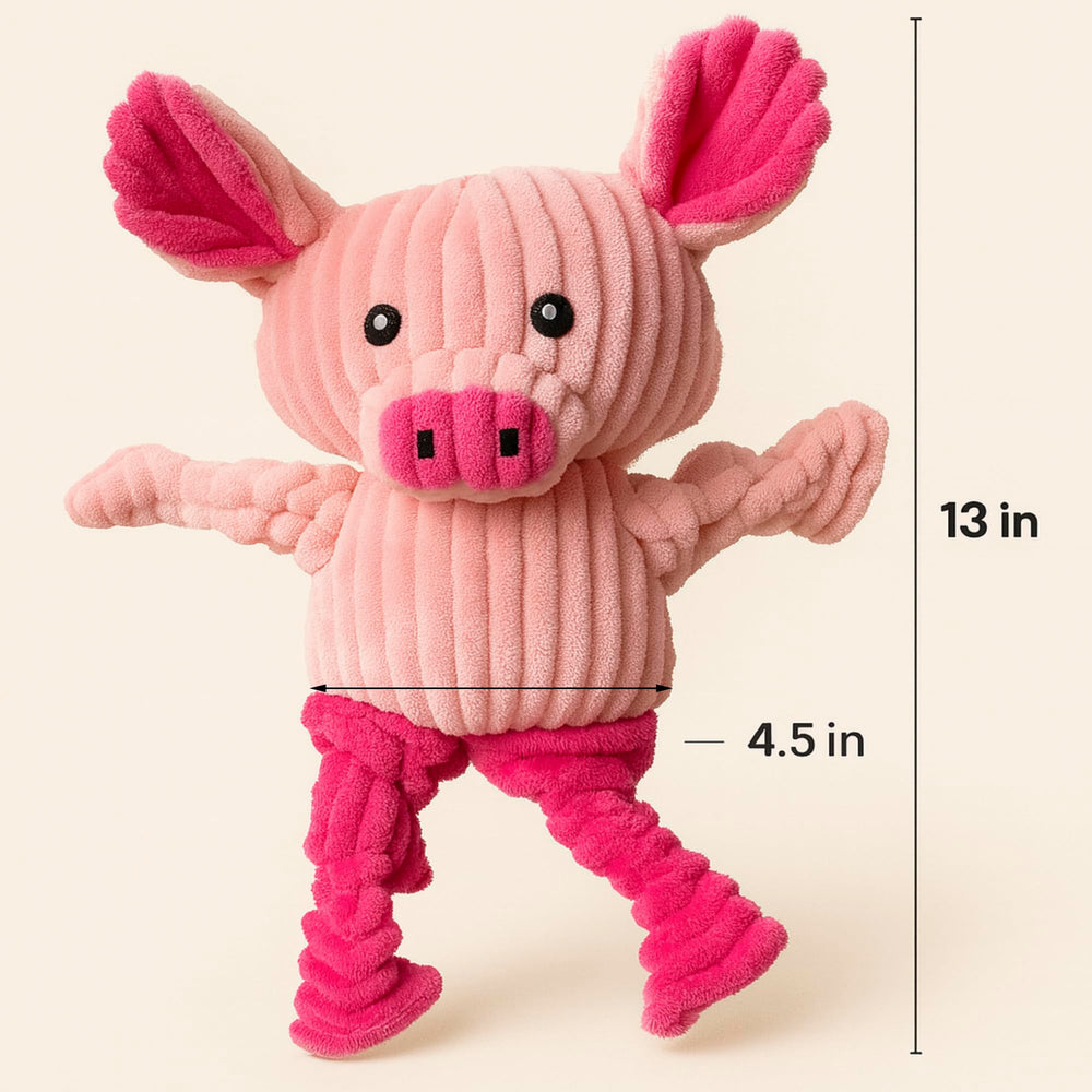 Jalousie jouet peluche résistant pour sessions de jeu longues.