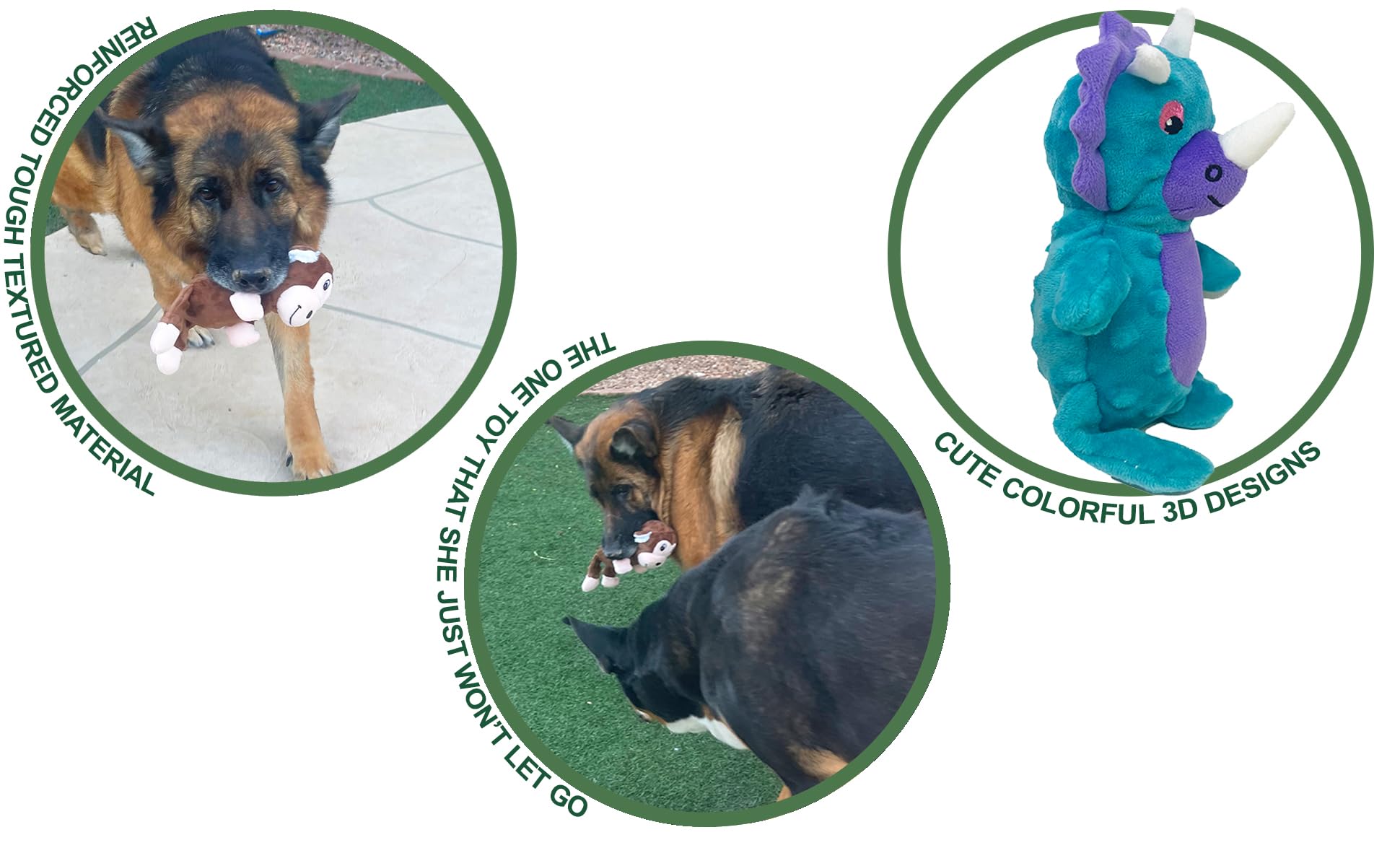 Jalousie: jouet chien textures diverses pour mastication et amusement