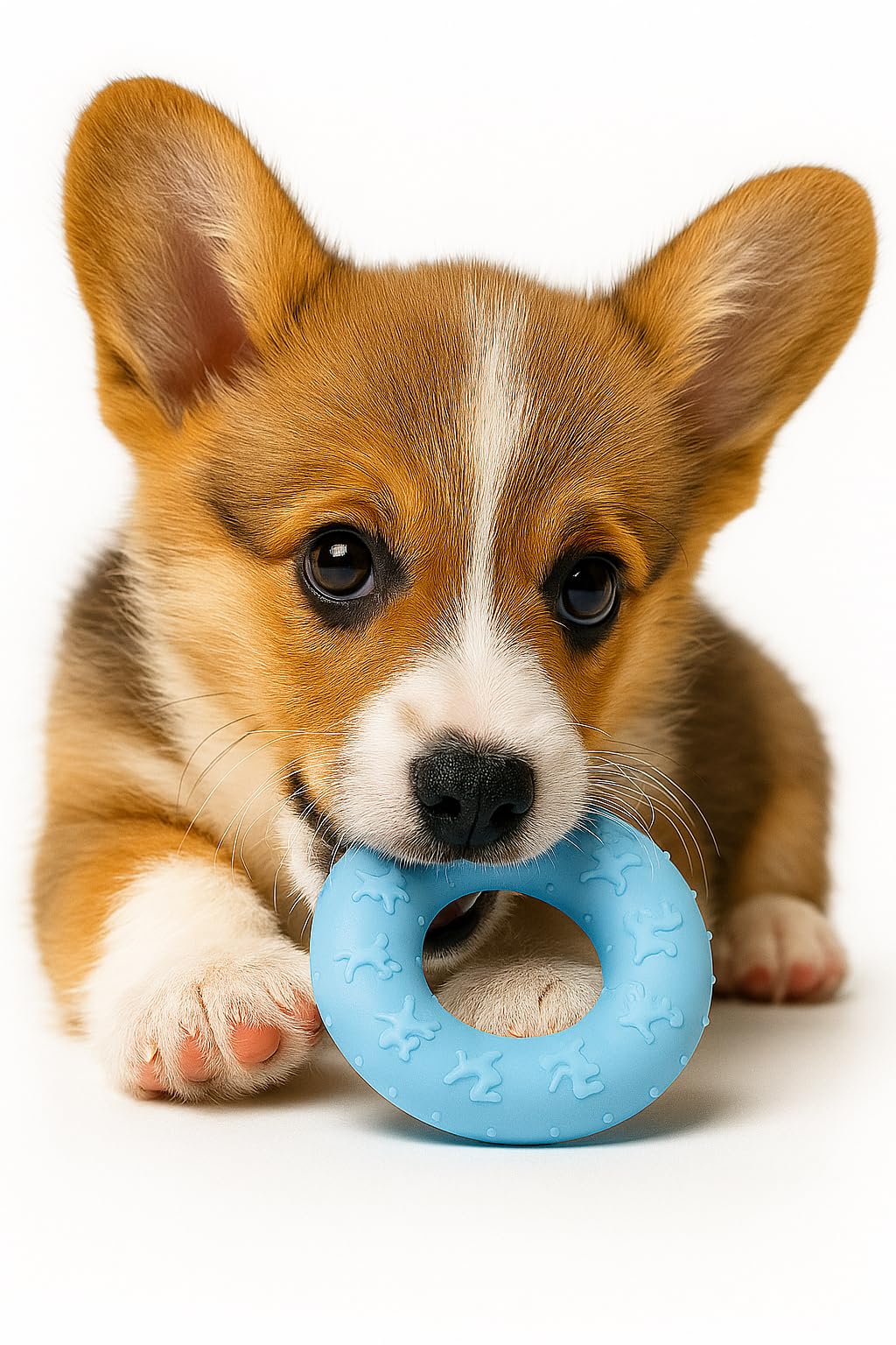 Jalousie jouet chiot couineur ensemble 7: soulagement du stress par la mastication légère.