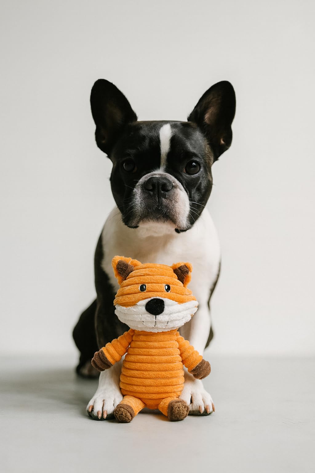 Jalousie jouet peluche coloré, stimulation visuelle pour chien.