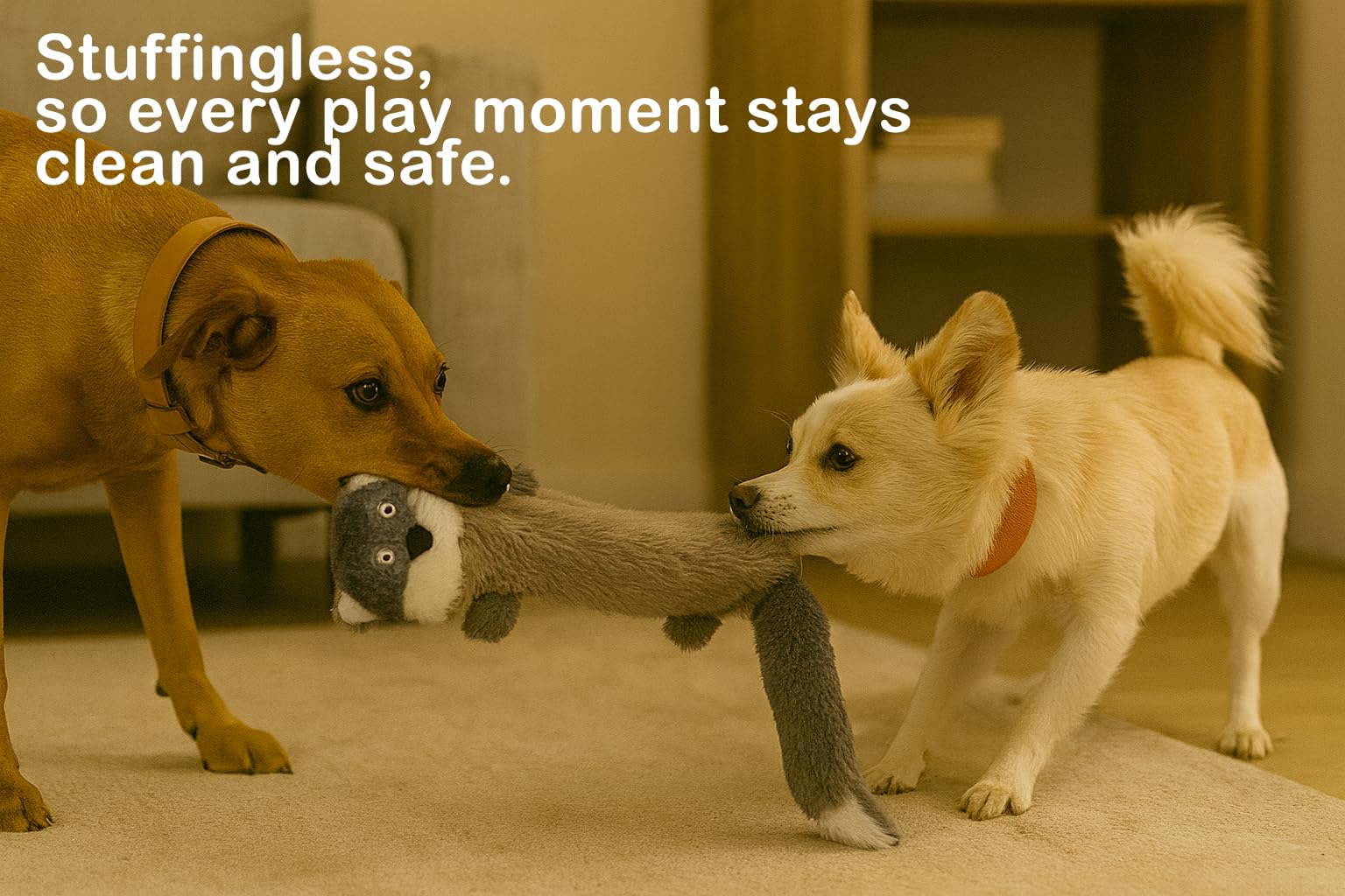 Jalousie blaireau : jouet chien sifflement durable pour sessions