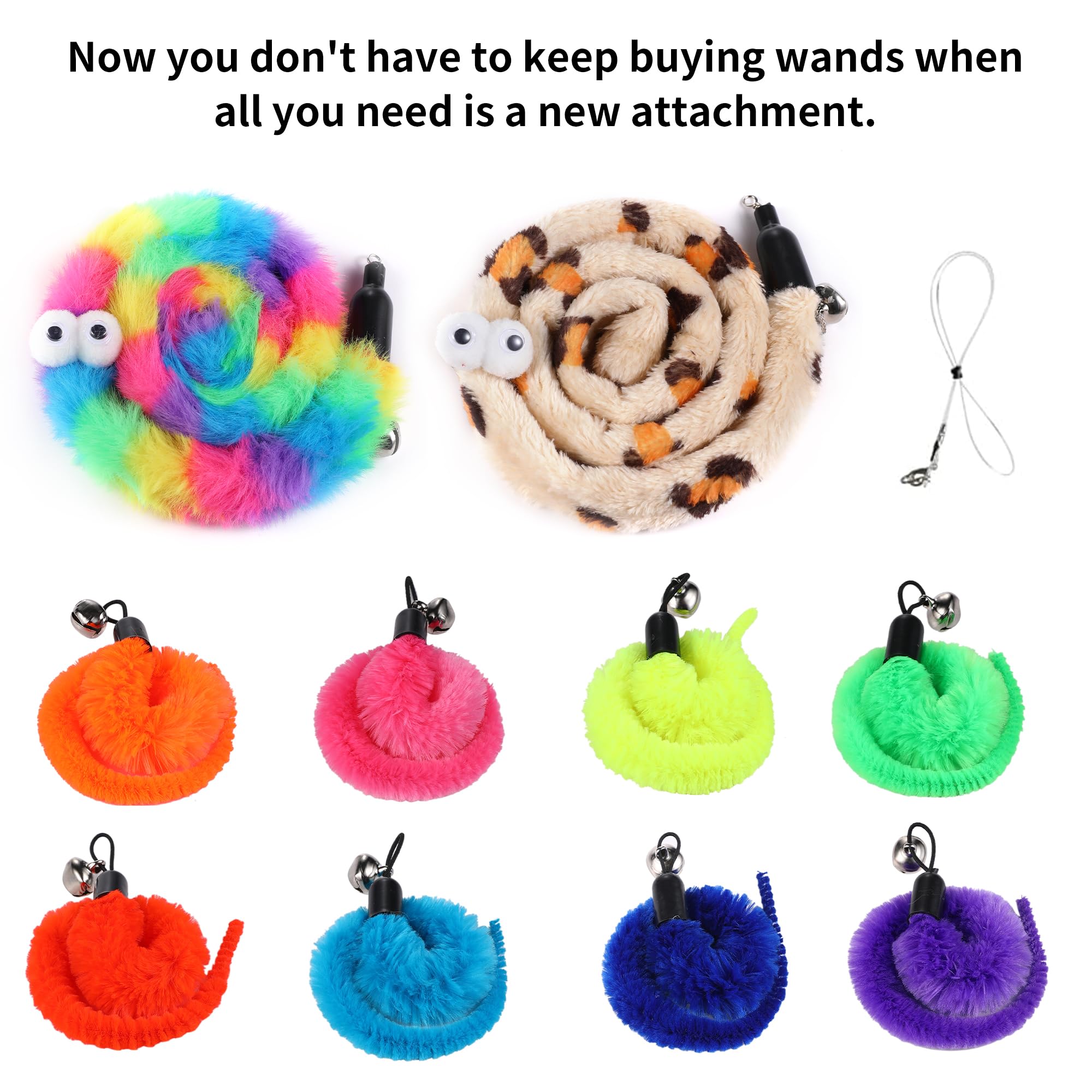 Corde de remplacement Janbenty pour canne à chat, accessoire durable.