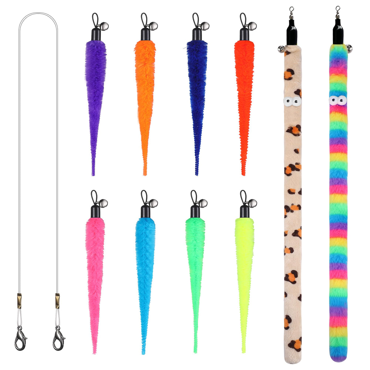 Ensemble Janbenty Canne à Chat 11 Pièces – vue générale du coffret.
