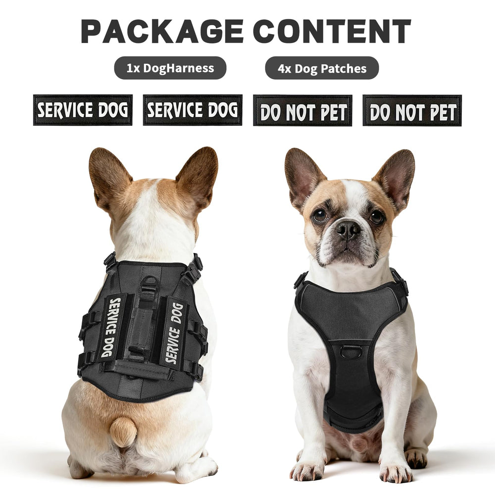 Jane Shine harnais chien-service grande, boucles rapides, mise en place rapide