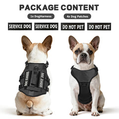 Jane Shine harnais chien-service grande, boucles rapides, mise en place rapide
