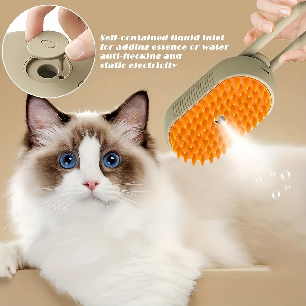 JAOPINK brosse chat poils lâches et pelage plus lisse.