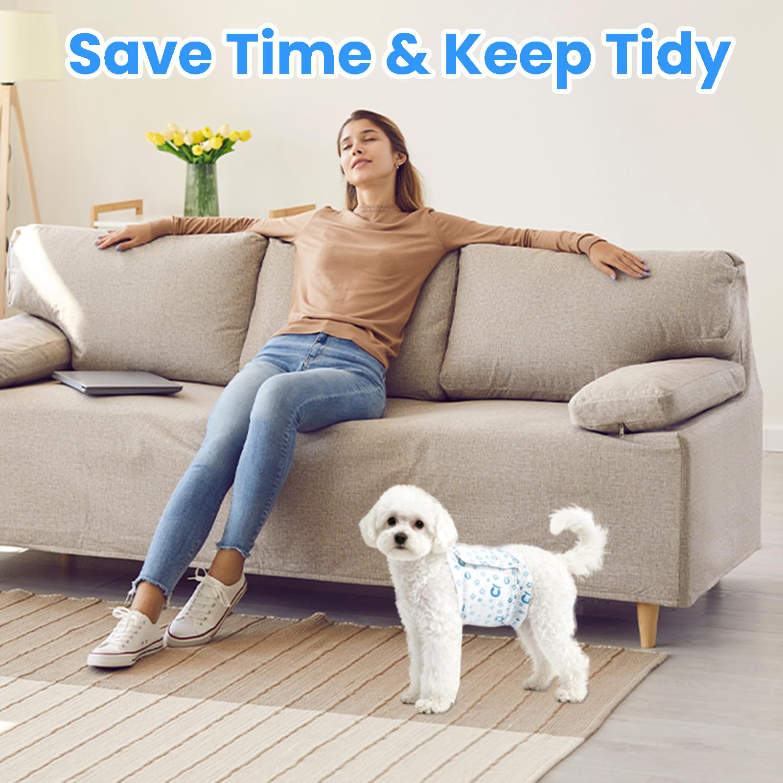 Jaoruizer tissu doux et respirant, confort adapté aux petits chiens sensibles.