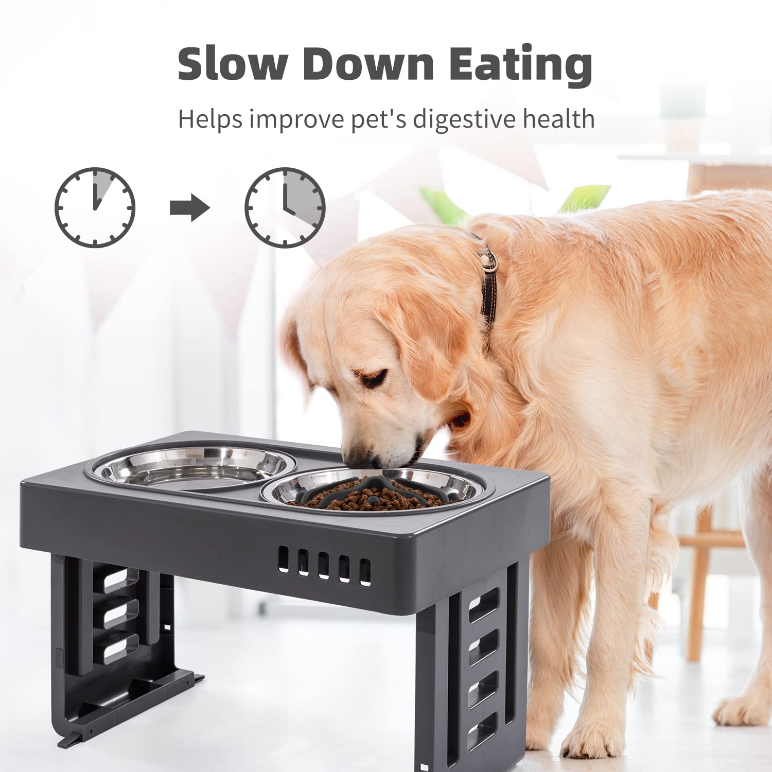 Jaoul Slow Feeder en silicone alimentaire sans odeur, sécurisé pour les aliments