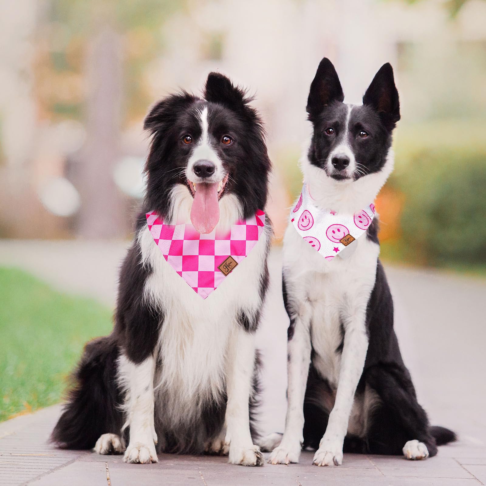 Accessoire mode JarThenaAMCS, bandana rétro chien pour fêtes et occasions.