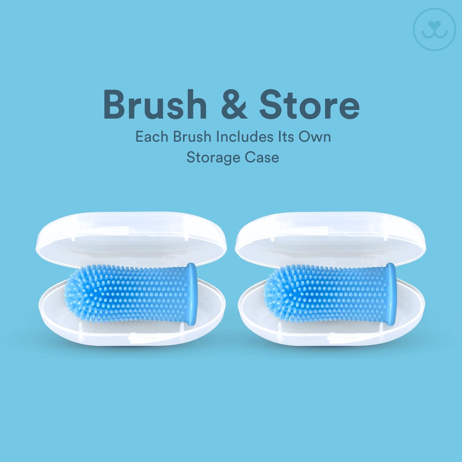 Brosse Jasper 360°, accès faciles aux molaires profondes.