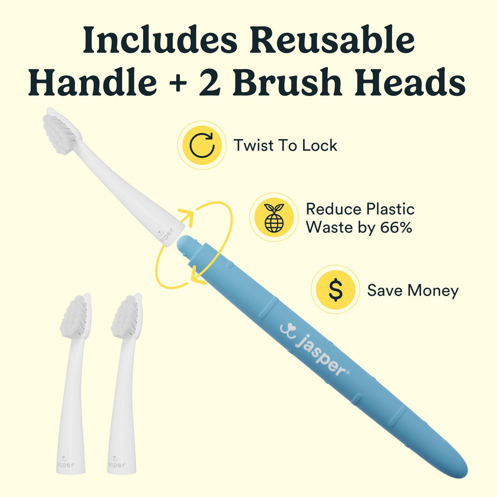 Têtes de remplacement Jasper Microbrush pour réduire les déchets