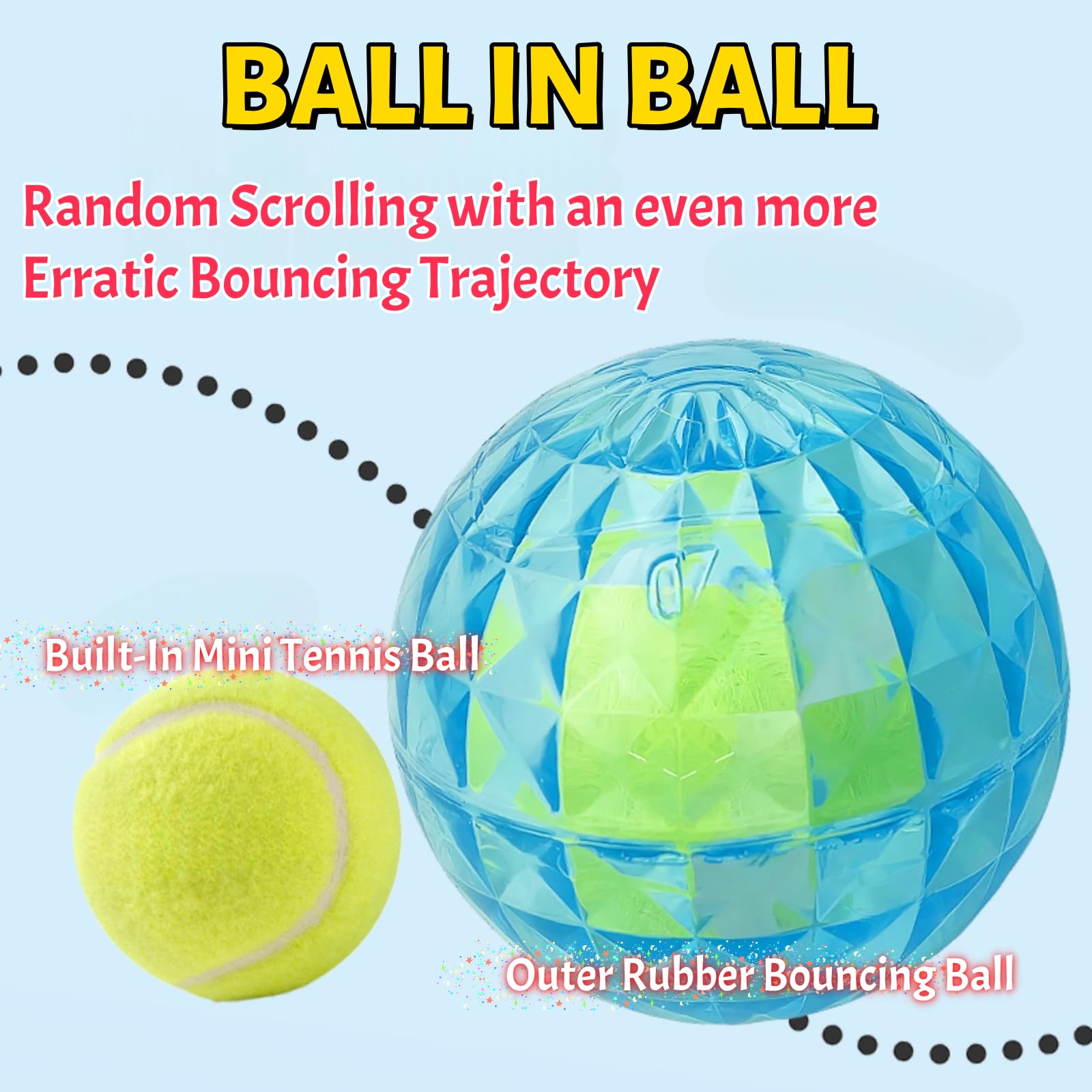 Balles durables Jatmira pour mordillages de chien, résistance à l’usure.