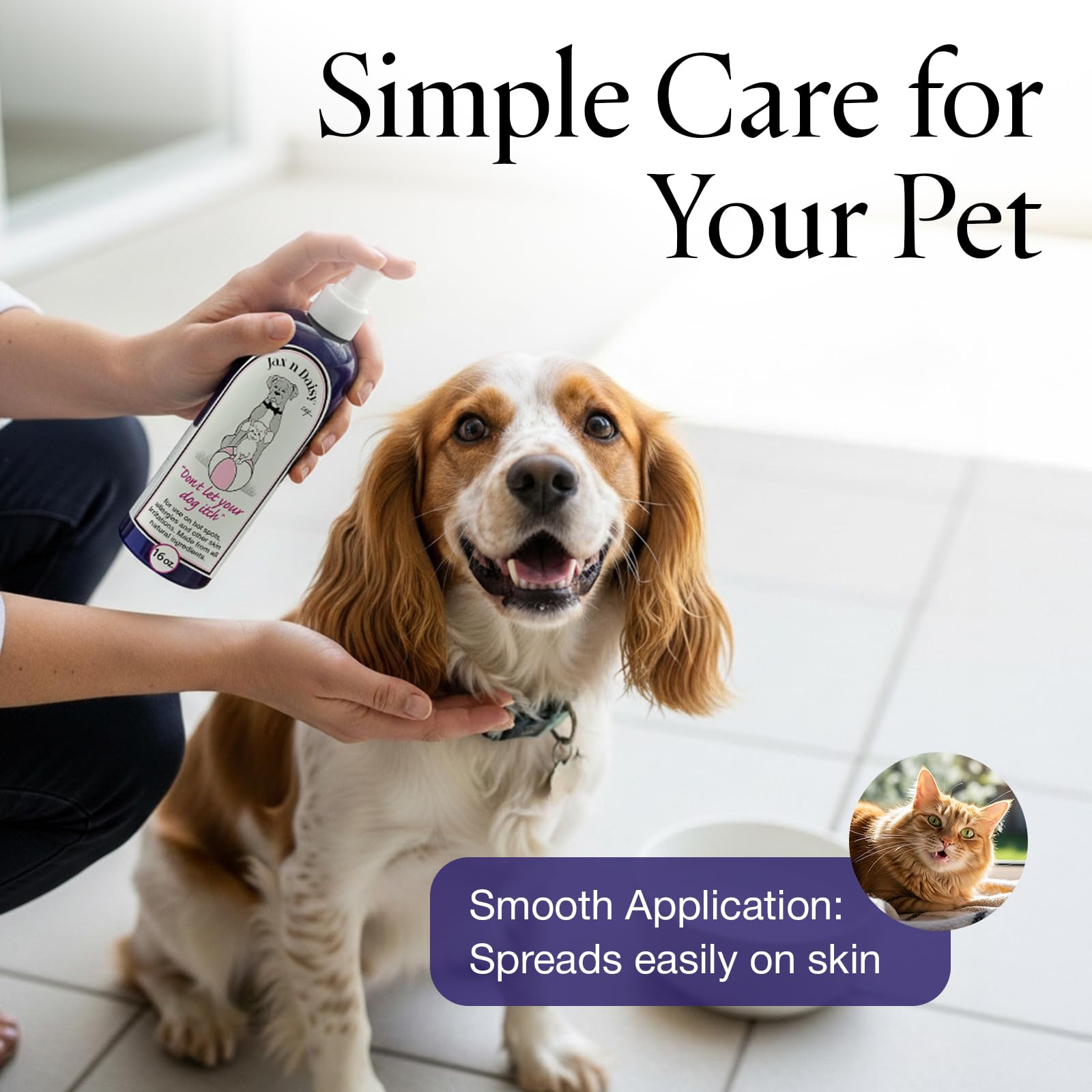 Convient dès 8 semaines pour les chiens, pratique et douce.