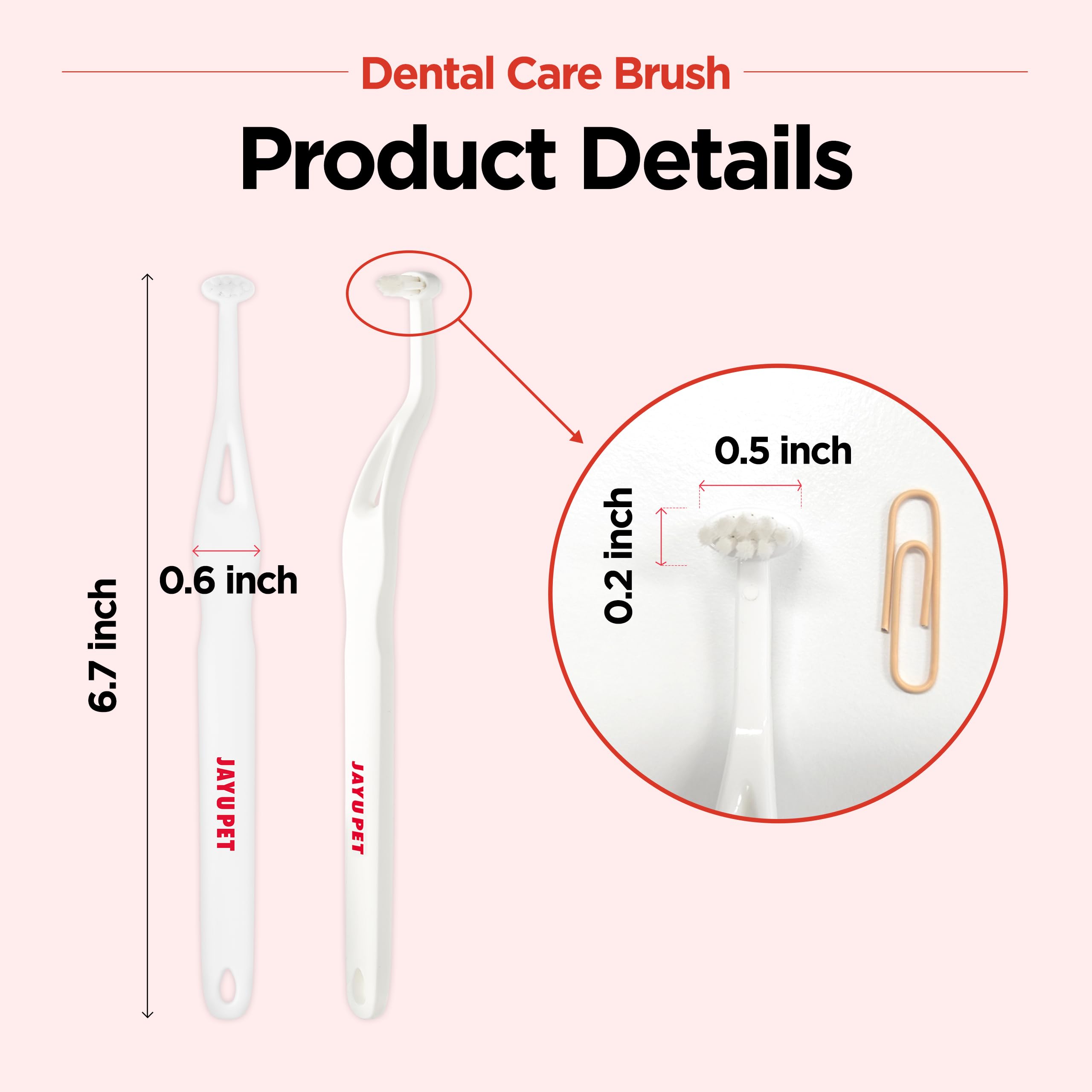 Brosse JAYU PET recommandée par les vétérinaires pour un soin régulier.