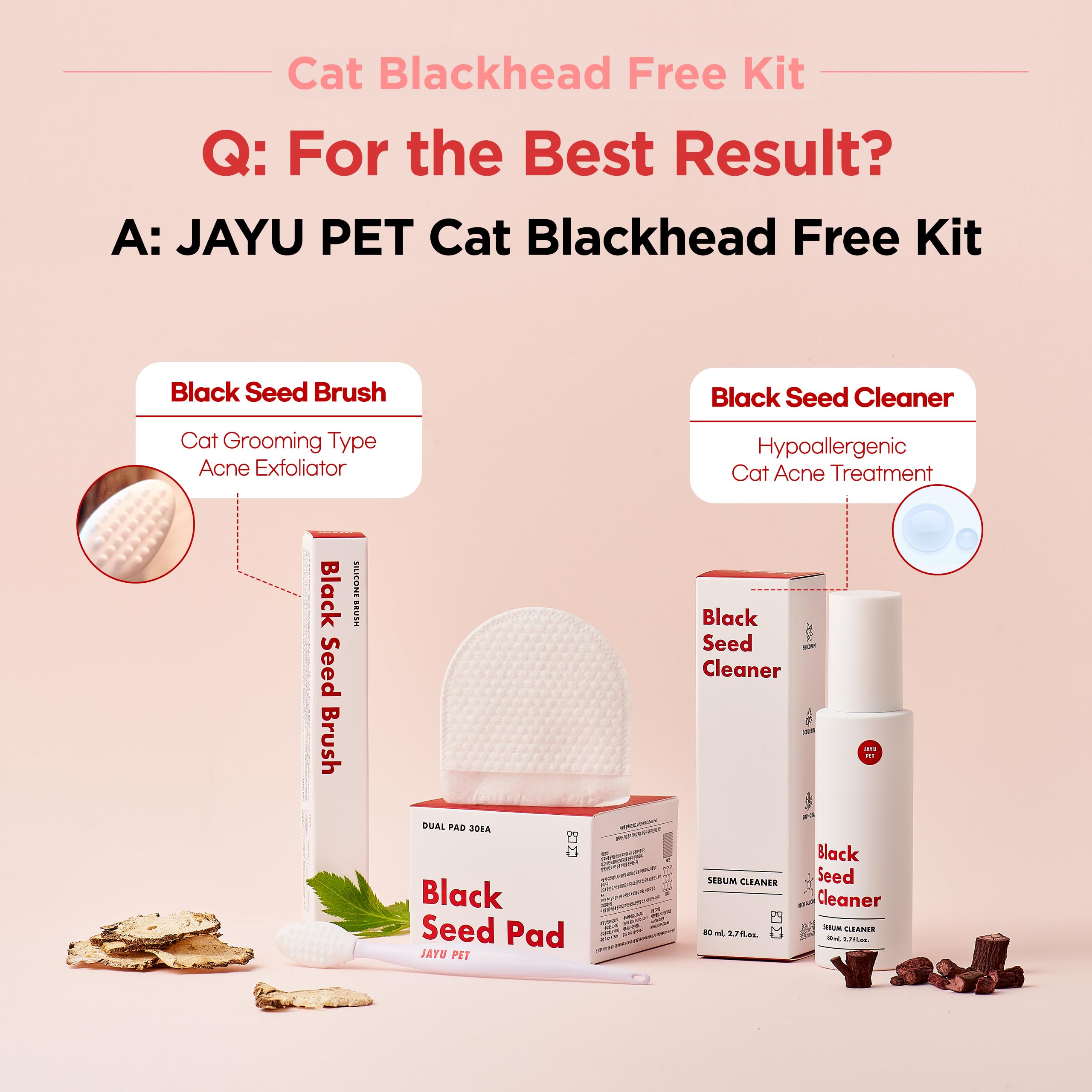 Emballage kit JAYU PET pour chat, pratique et élégant